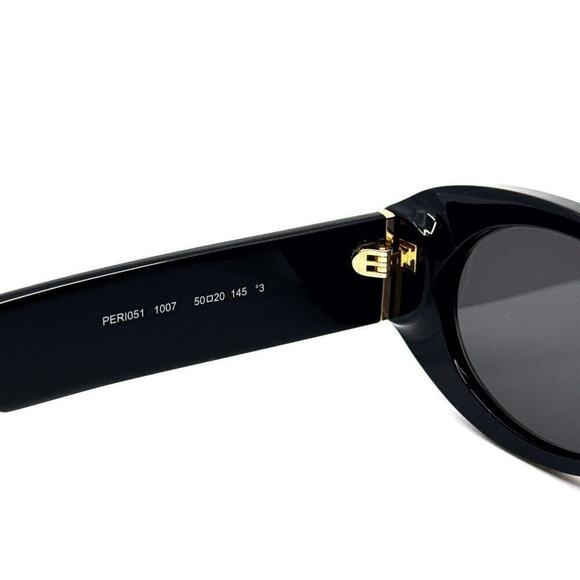 NEW Palm Angels Black Oval Sunglasses main image 5